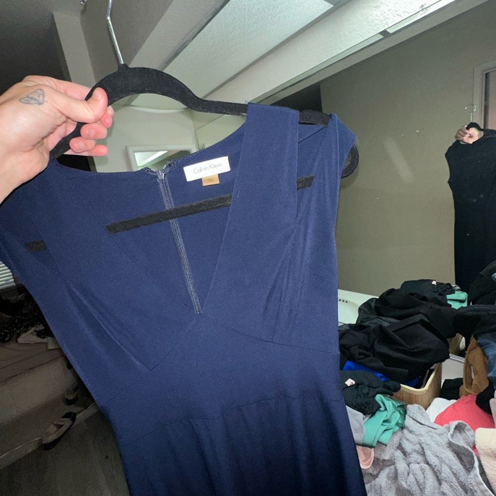 Calvin Klein Navy blue dress